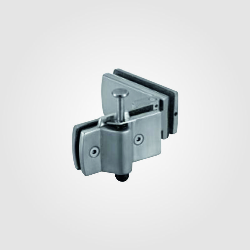 Glass to Glass Center Hinge with Lock FSFS-006